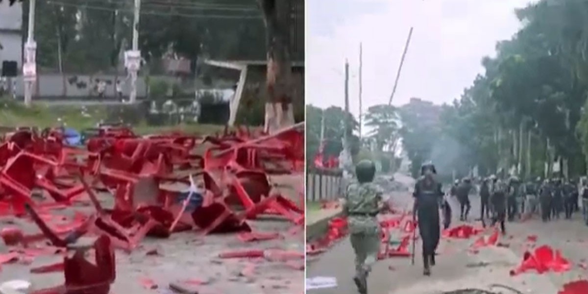 রণক্ষেত্র গোপালগঞ্জ, ১৪৪ ধারা জারি