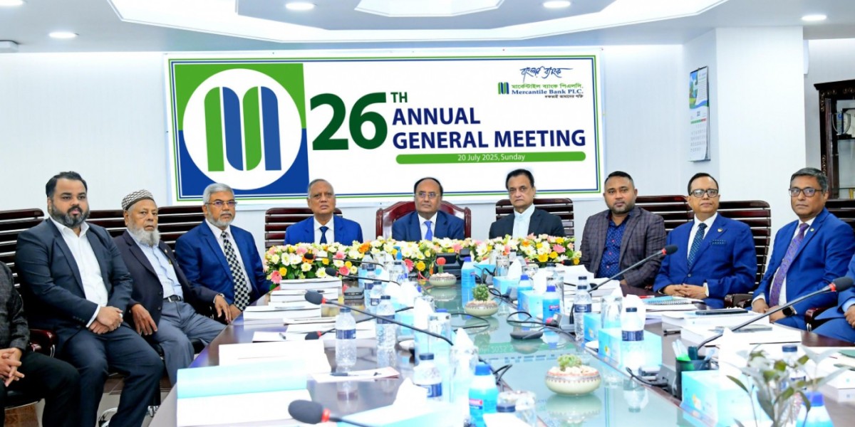 মার্কেন্টাইল ব্যাংকের ২৬তম এজিএম সম্পন্ন