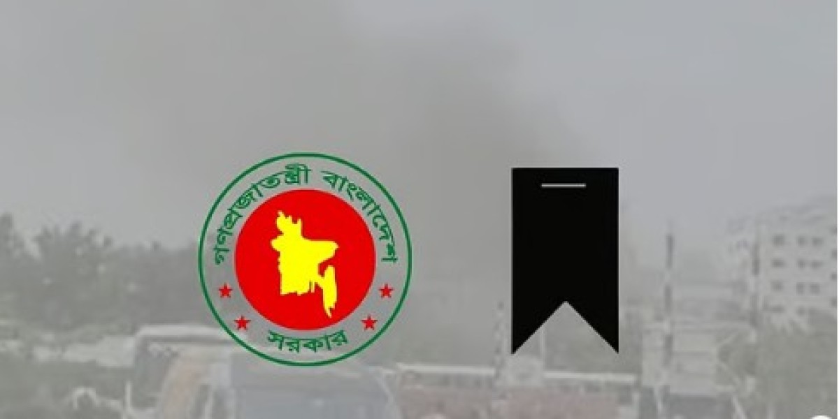 বিমান বিধ্বস্তের ঘটনায় আজ রাষ্ট্রীয় শোক, জাতীয় পতাকা অর্ধনমিত