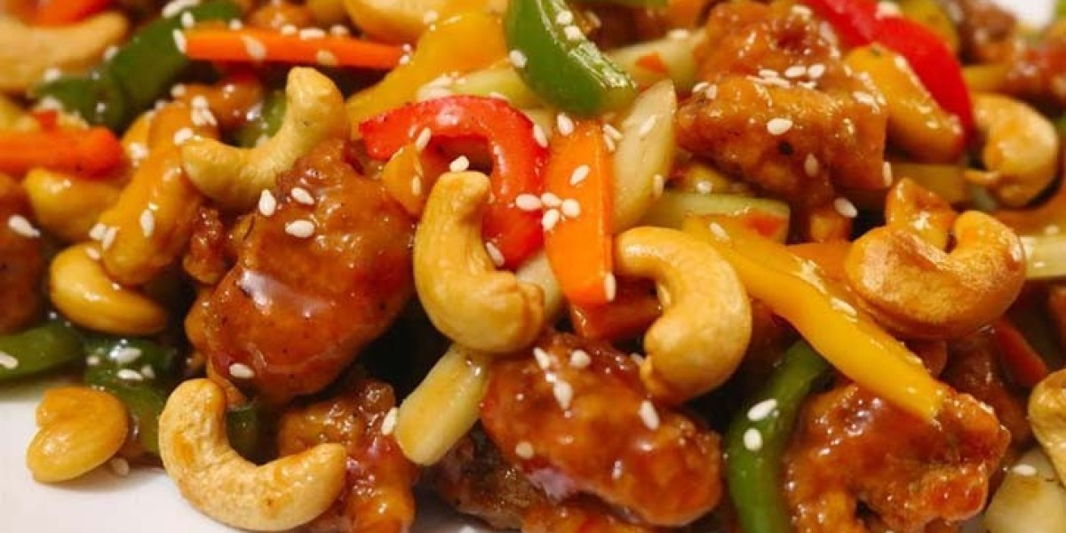 হেলদি চিকেন ক্যাশনাট সালাদ